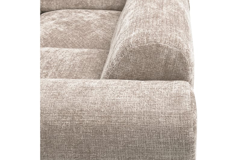 Hjørnesofa Sky - Naturlig, Høyre - Hagemøbler - Loungemøbler - Moduler - Hjørnemodul hagesofa