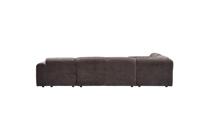 Hjørnesofa Sky - Varm brun, Venstre - Hagemøbler - Loungemøbler - Moduler - Hjørnemodul hagesofa