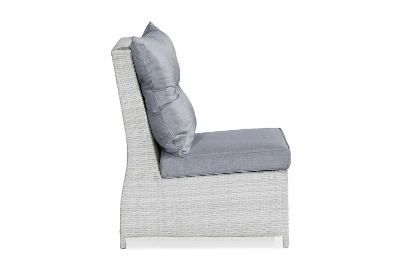 James Midtmodul Til Sofa - Hvit - Hagemøbler - Loungemøbler - Moduler