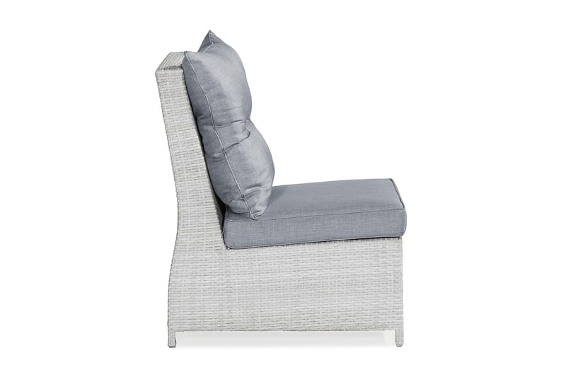 James Midtmodul Til Sofa - Hvit - Hagemøbler - Loungemøbler - Moduler