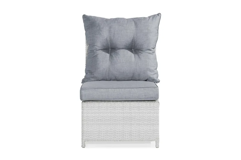 James Midtmodul Til Sofa - Hvit - Hagemøbler - Loungemøbler - Moduler