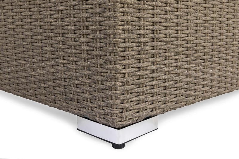 Marcus Hjørnemodul m Pute - Grå - Hagemøbler - Loungemøbler - Moduler - Hjørnemodul hagesofa