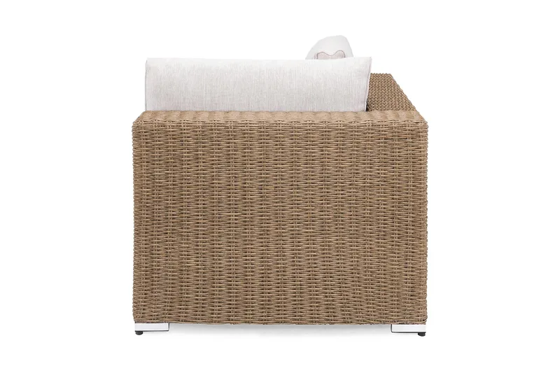 Marcus Hjørnemodul m Pute - Natur - Hagemøbler - Loungemøbler - Moduler - Hjørnemodul hagesofa