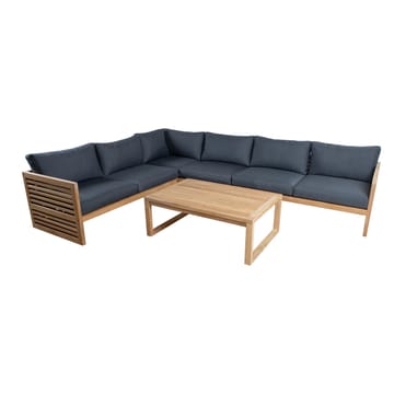 Modulsofa HOME4YOU Serenity 2-seter Høyre arm - brun - Hagemøbler - Loungemøbler - Moduler