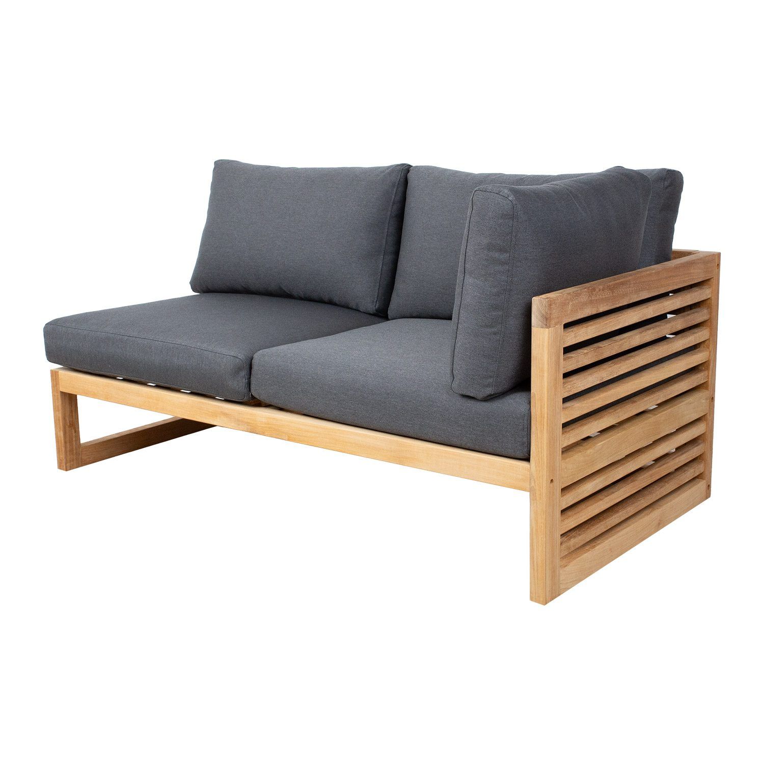 Modulsofa HOME4YOU Serenity 2-seter Venstre arm - brun