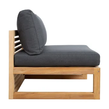 Modulsofa HOME4YOU Serenity midtdel - Brun - Hagemøbler - Loungemøbler - Moduler - Midtmodul hagesofa