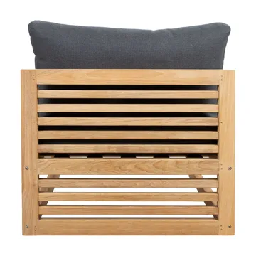 Modulsofa HOME4YOU Serenity midtdel - Brun - Hagemøbler - Loungemøbler - Moduler - Midtmodul hagesofa