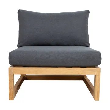 Modulsofa HOME4YOU Serenity midtdel - Brun - Hagemøbler - Loungemøbler - Moduler - Midtmodul hagesofa