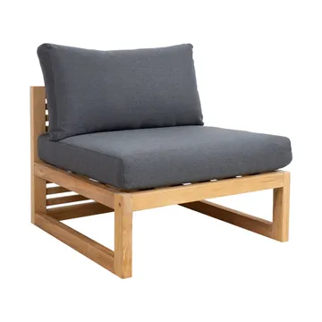 Modulsofa HOME4YOU Serenity midtdel - Brun - Hagemøbler - Loungemøbler - Moduler - Midtmodul hagesofa