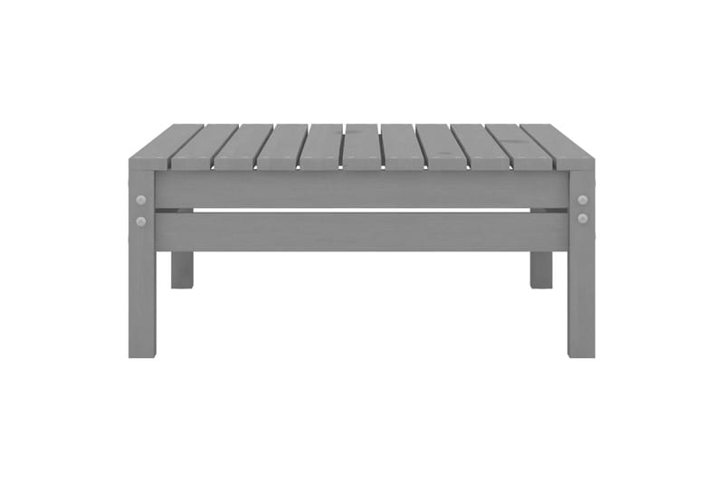 Fotskammel til hage heltre furu grå - Grå - Hagemøbler - Loungemøbler - Moduler - Skamler & Krakker