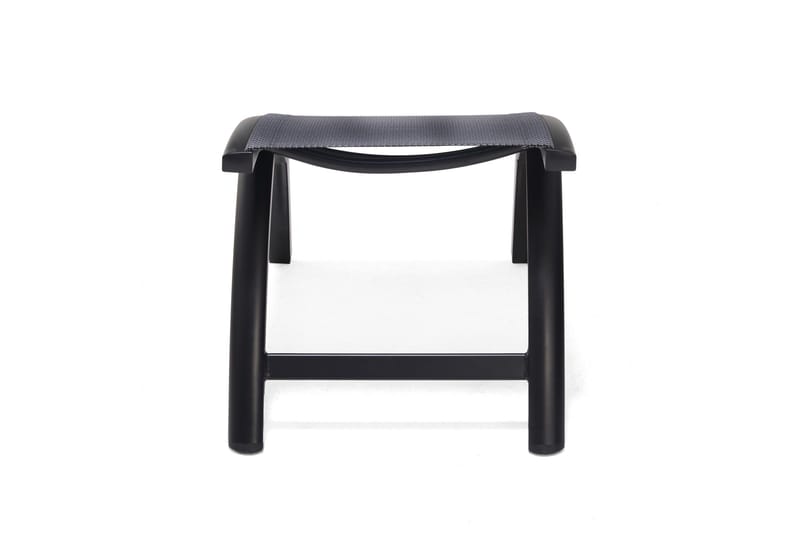 Panama Fotpall 62x48 cm Svart - Lifestyle Garden - Hagemøbler - Loungemøbler - Moduler - Skamler & Krakker