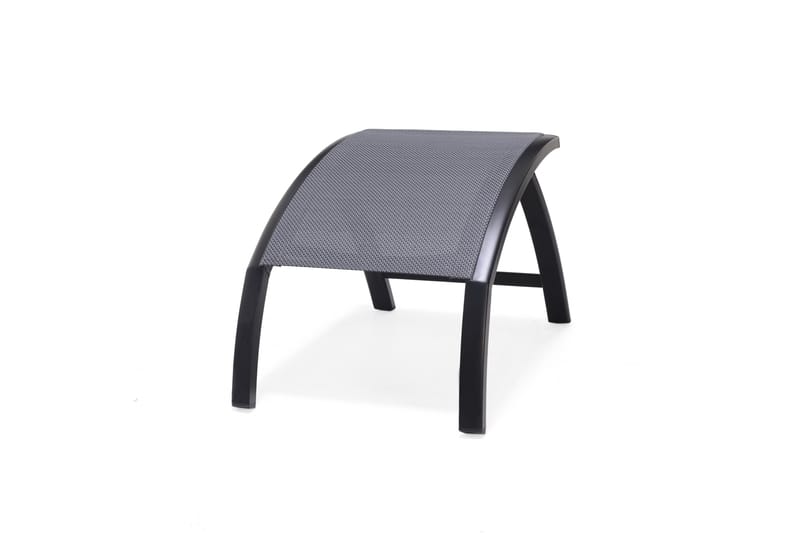 Panama Fotpall 62x48 cm Svart - Lifestyle Garden - Hagemøbler - Loungemøbler - Moduler - Skamler & Krakker