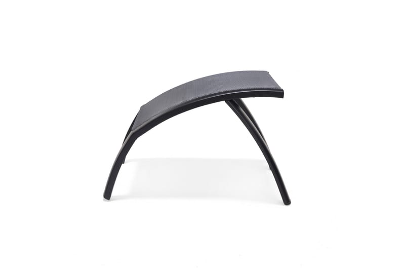 Panama Fotpall 62x48 cm Svart - Lifestyle Garden - Hagemøbler - Loungemøbler - Moduler - Skamler & Krakker