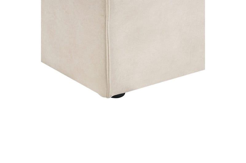 Sittpuff Beliani Hellnar Beige - Hagemøbler - Loungemøbler - Moduler