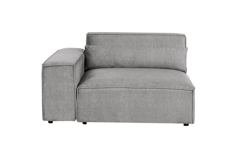 Sittsektion Beliani Hellnar Dark grey