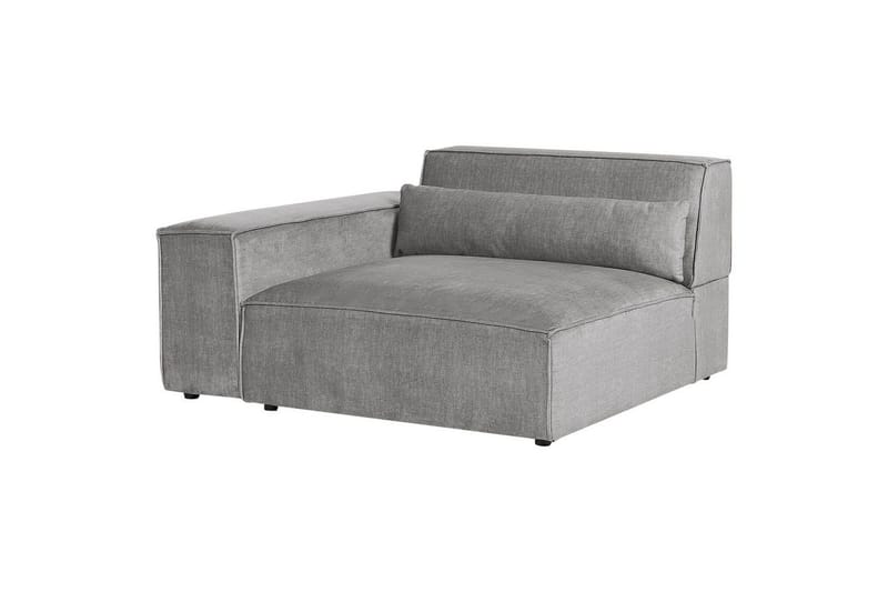 Sittsektion Beliani Hellnar Dark grey - Hagemøbler - Loungemøbler - Moduler