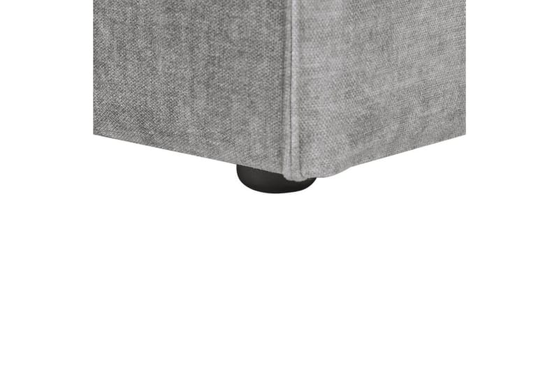 Sittsektion Beliani Hellnar Dark grey - Hagemøbler - Loungemøbler - Moduler