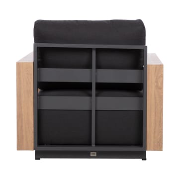 Sofamodul HOME4YOU Fuller 68x89x70,5 cm mørk grå - Mørkegrå - Hagemøbler - Loungemøbler - Moduler - Midtmodul hagesofa