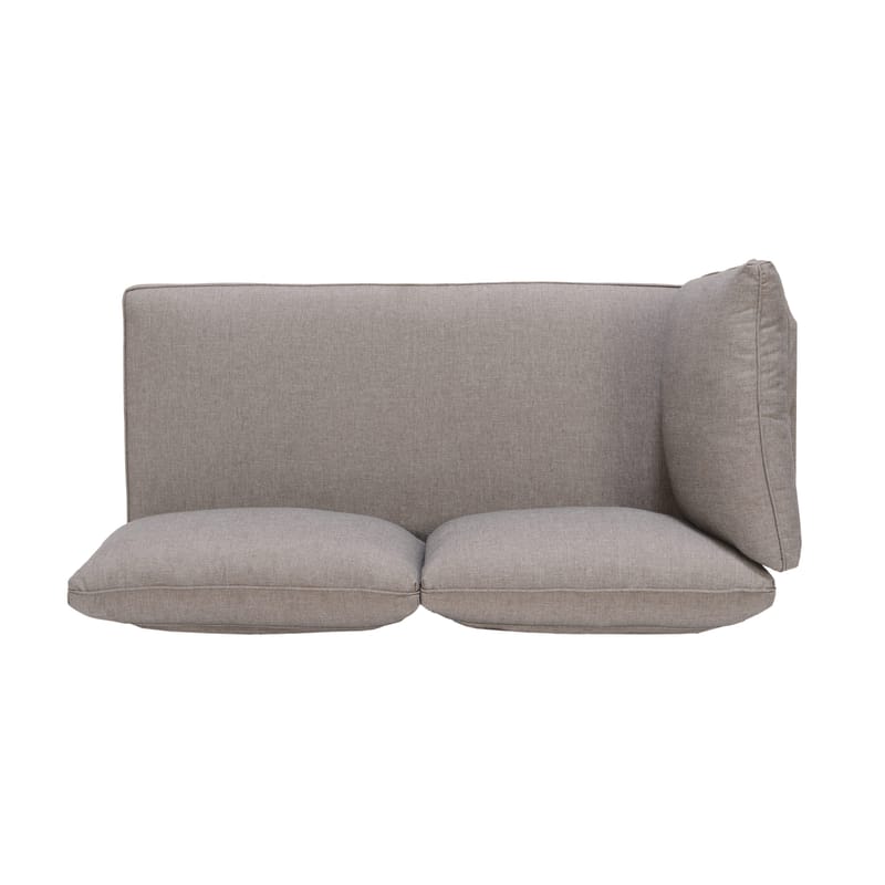 TOPAZ U-sofa 6-seter - Magnesiumgrå - Hagemøbler - Loungemøbler - Lounge sofa