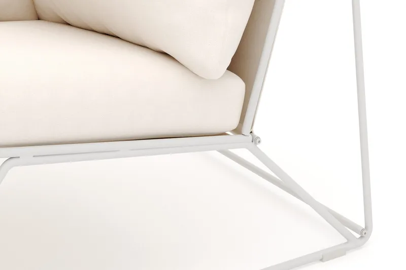 Usteryd Hjørnemodul Utendørs - Beige/Beige - Hagemøbler - Loungemøbler - Moduler - Hjørnemodul hagesofa