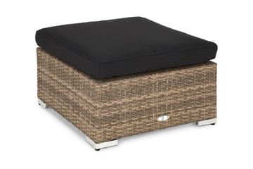 Wisconsin Divan/Bord Kunstrotting/Sand - Sand - Hagemøbler - Loungemøbler - Moduler