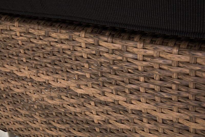 Wisconsin Divan/Bord Kunstrotting/Sand - Sand - Hagemøbler - Loungemøbler - Moduler