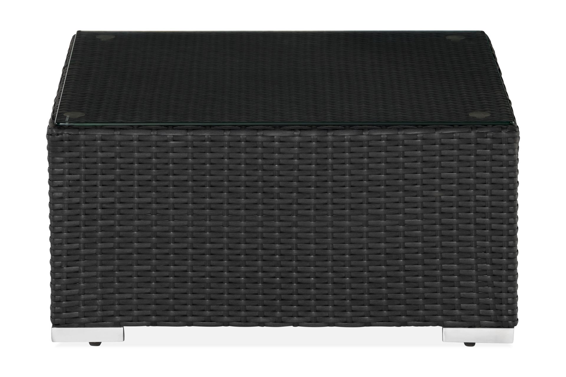 Wisconsin Premium Divan/Bord Svart - Svart - Hagemøbler - Loungemøbler - Moduler