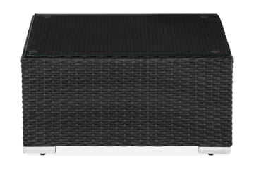 Wisconsin Premium Divan/Bord Svart - Svart - Hagemøbler - Loungemøbler - Moduler