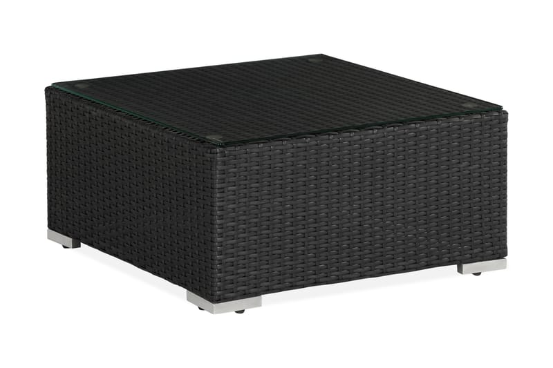 Wisconsin Premium Divan/Bord Svart - Svart - Hagem�øbler - Loungemøbler - Moduler