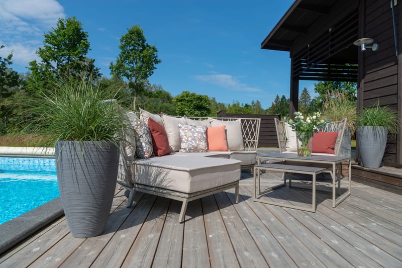 Divan Hillerstorp Jet Set - Beige - Hagemøbler - Loungemøbler - Moduler