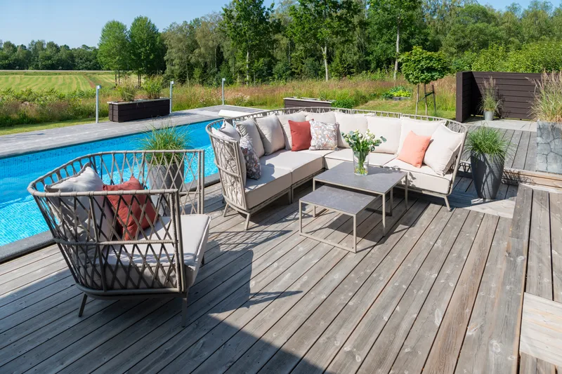 Divan Hillerstorp Jet Set - Beige - Hagemøbler - Loungemøbler - Moduler