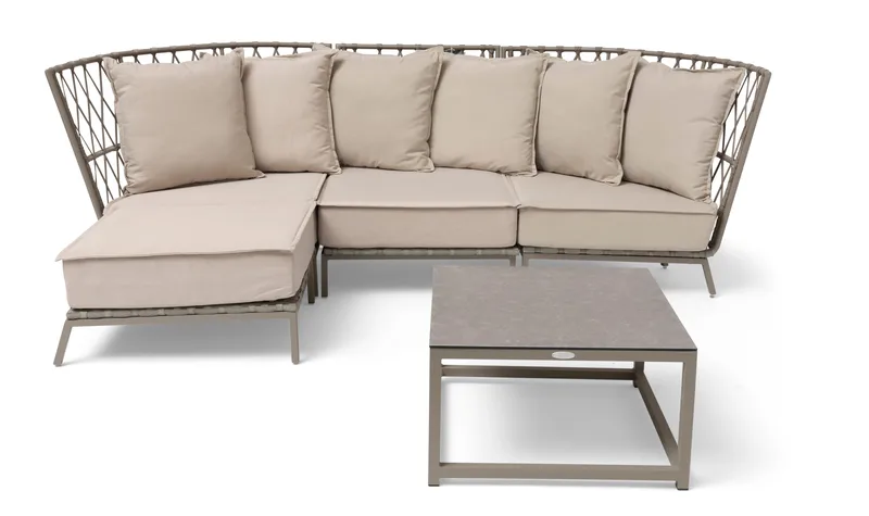 Divan Hillerstorp Jet Set - Beige - Hagemøbler - Loungemøbler - Moduler