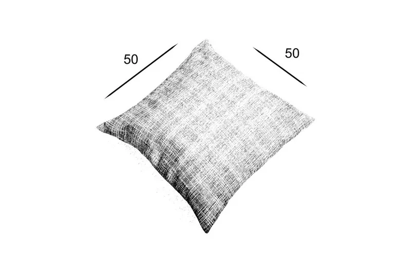 Futteral Fritab 50x50 cm til puter - Diagonal beige - Hagemøbler - Loungemøbler - Møbeltrekkpakker