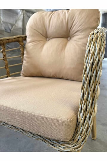 Garden Lounge Set Atelier Del Sofa Beige - Hagemøbler - Loungemøbler - Sofagruppe utendørs
