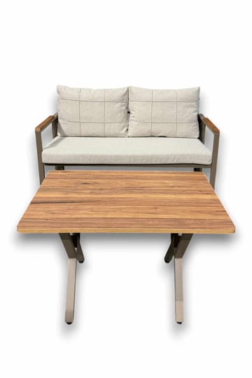 Garden Lounge Set Atelier Del Sofa Beige - Hagemøbler - Loungemøbler - Sofagruppe utendørs