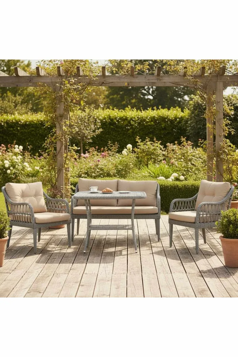 Garden Lounge Set Atelier Del Sofa Beige, undefined