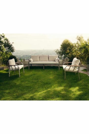 Garden Lounge Set Atelier Del Sofa Beige - Hagemøbler - Loungemøbler - Sofagruppe utendørs