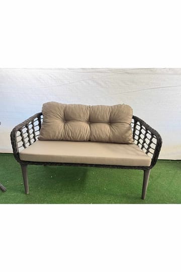 Garden Lounge Set Atelier Del Sofa Grå - Hagemøbler - Loungemøbler - Sofagruppe utendørs