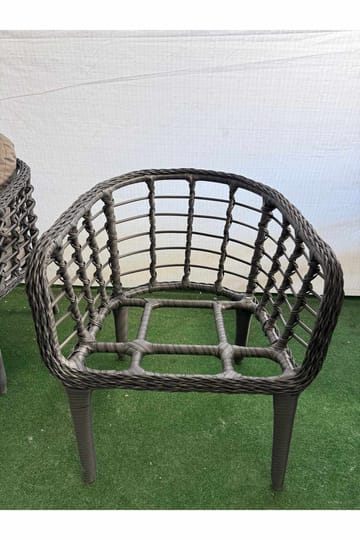 Garden Lounge Set Atelier Del Sofa Grå - Hagemøbler - Loungemøbler - Sofagruppe utendørs