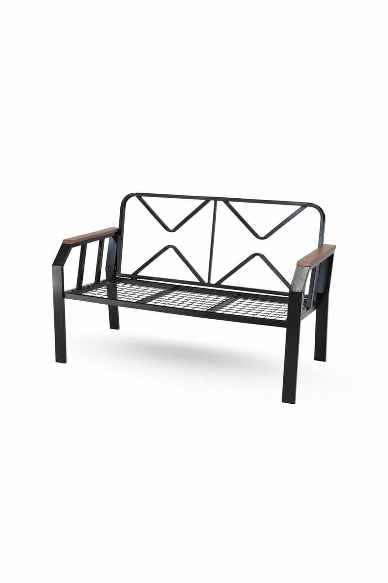 Garden Lounge Set Atelier Del Sofa Grønn svart - Hagemøbler - Loungemøbler - Sofagruppe utendørs