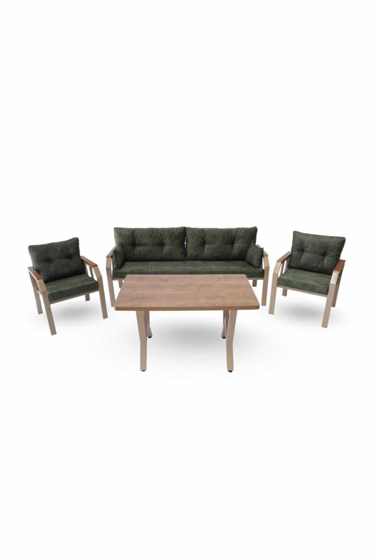 Garden Lounge Set Atelier Del Sofa Grønn -