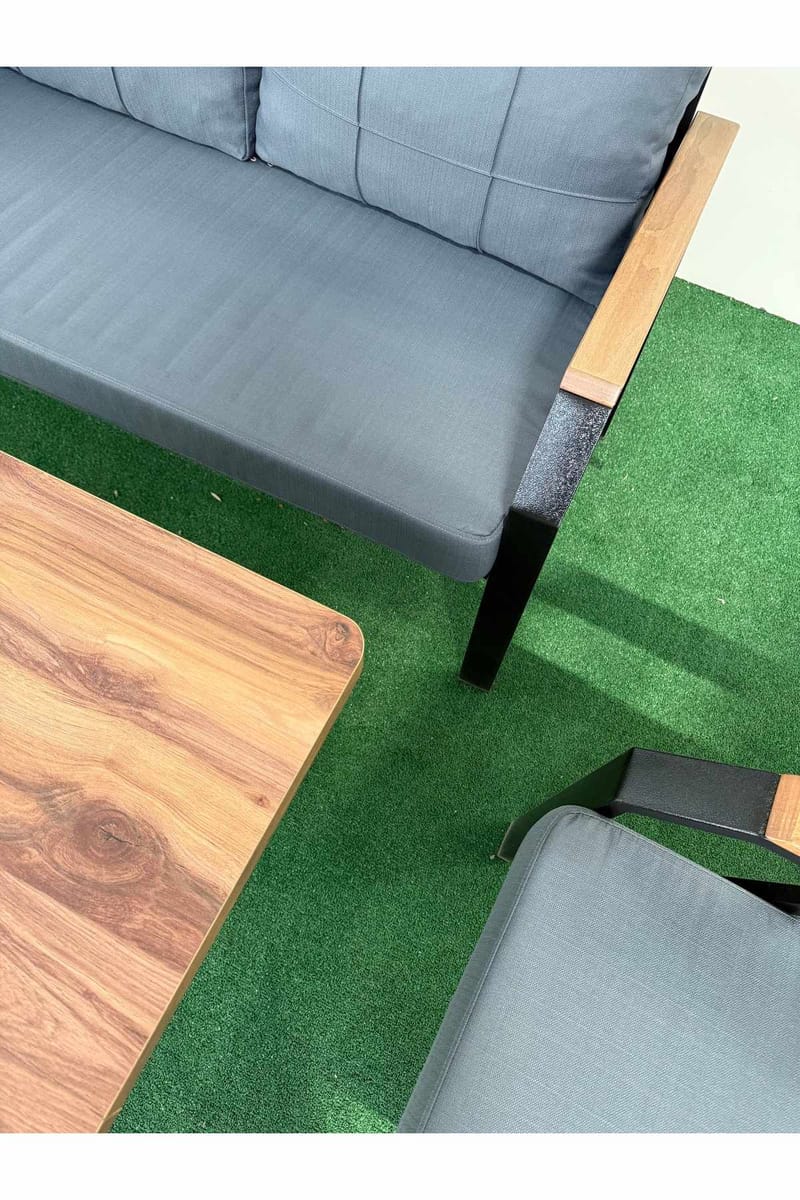 Garden Lounge Set Atelier Del Sofa Mørk blå - Hagemøbler - Loungemøbler - Sofagruppe utendørs