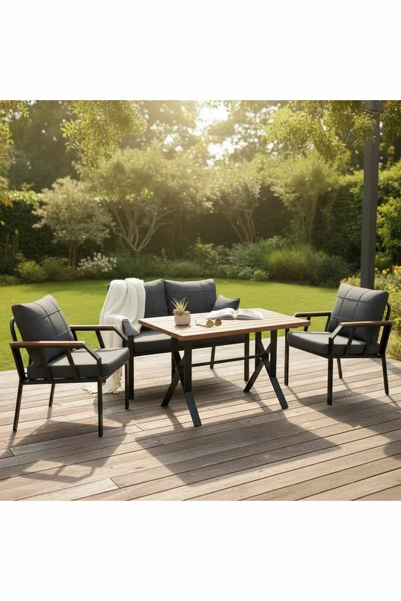 Garden Lounge Set Atelier Del Sofa Mørk blå, undefined