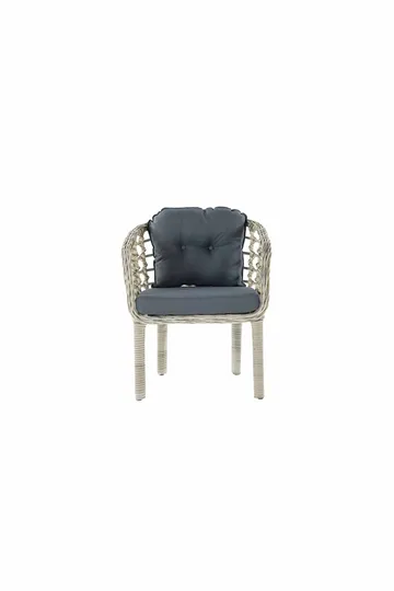 Garden Lounge Set Atelier Del Sofa Mørk grå - Mørkegrå - Hagemøbler - Loungemøbler - Sofagruppe utendørs