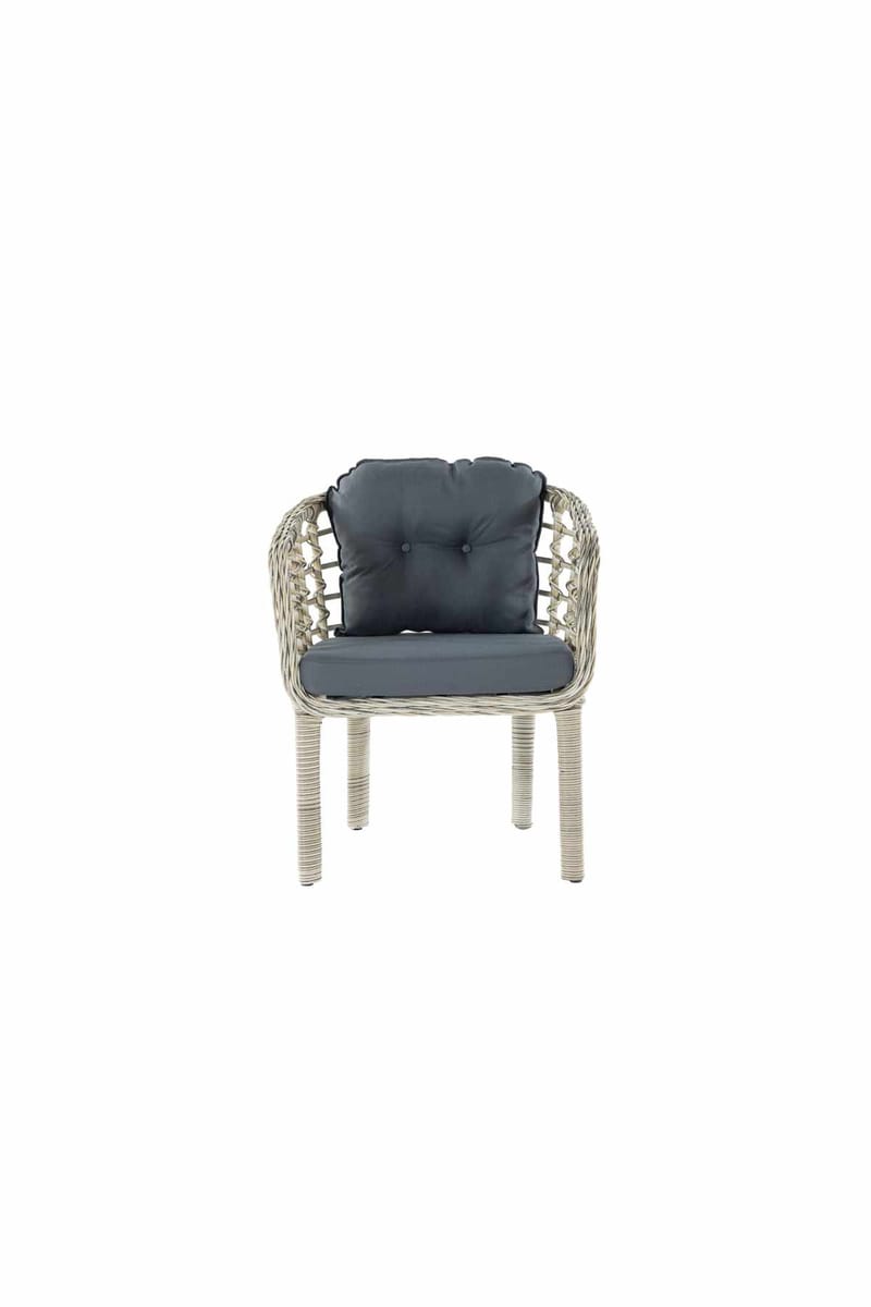 Garden Lounge Set Atelier Del Sofa Mørk grå - Mørkegrå - Hagemøbler - Loungemøbler - Sofagruppe utendørs