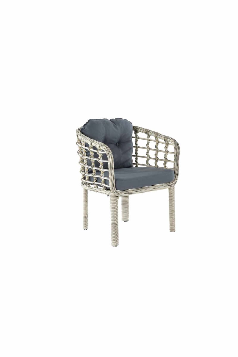 Garden Lounge Set Atelier Del Sofa Mørk grå - Mørkegrå - Hagemøbler - Loungemøbler - Sofagruppe utendørs