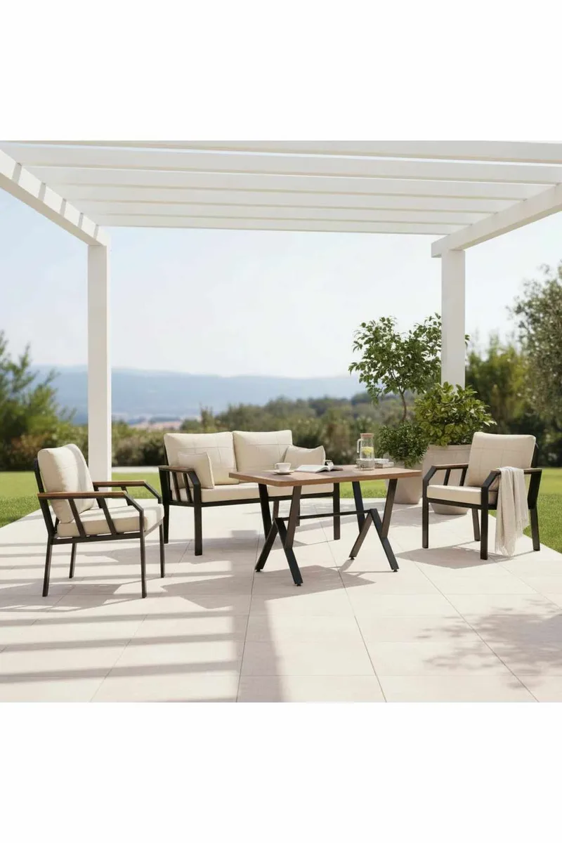 Garden Lounge Set Atelier Del Sofa Mink, undefined
