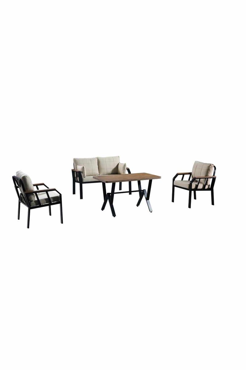 Garden Lounge Set Atelier Del Sofa Mink - Hagemøbler - Loungemøbler - Sofagruppe utendørs