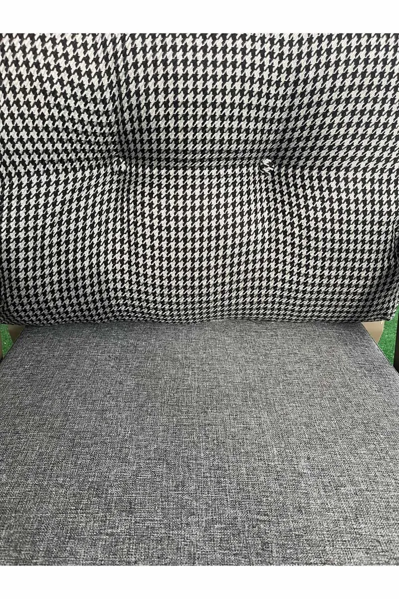 Garden Lounge Set Atelier Del Sofa Svart hvit gull - Hagemøbler - Loungemøbler - Sofagruppe utendørs