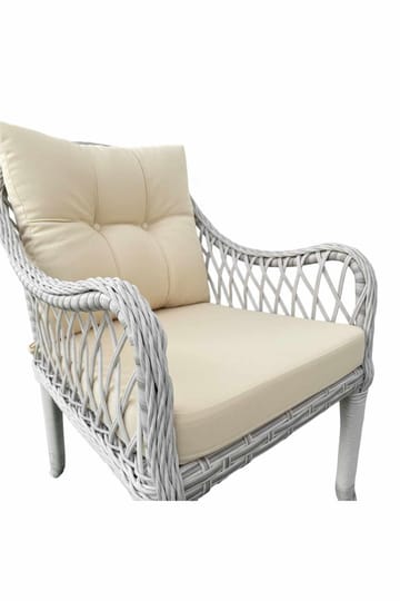 Hage-loungesett Atelier Del Sofa Hisar 3+1+1 (170 x 78 x 56 cm) Beige - Hagemøbler - Loungemøbler - Sofagruppe utendørs